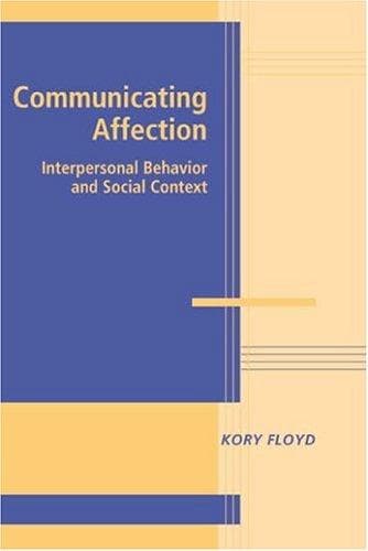Tapa de Communicating affection