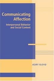 Tapa de Communicating affection