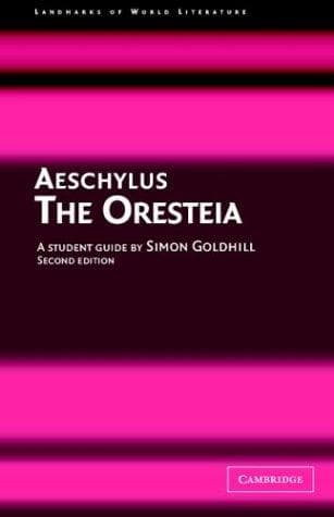 Tapa de Aeschylus, the Oresteia