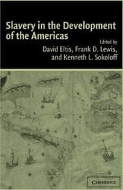 Tapa de Slavery in the development of the Americas