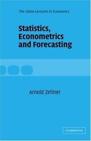 Tapa de Statistics, Econometrics and Forecasting (The Stone Lectures in Economics)