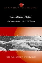 Tapa de Law in times of crisis