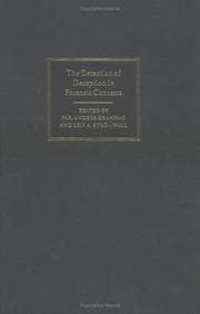 Tapa de Detection of Deception in Forensic Contexts