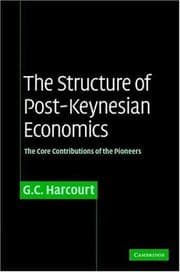 Tapa de The Structure of Post-Keynesian Economics