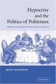 Tapa de Hypocrisy and the politics of politeness