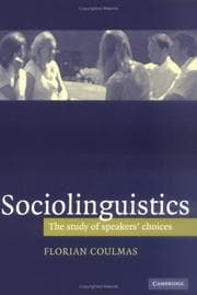 Tapa de Sociolinguistics