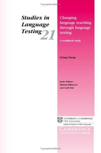 Tapa de Changing Language Teaching through Language Testing