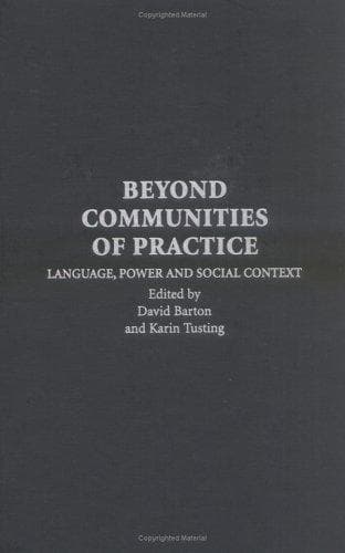 Tapa de Beyond communities of practice