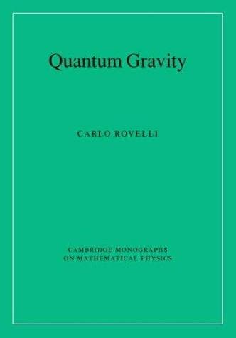 Tapa de Quantum Gravity (Cambridge Monographs on Mathematical Physics)