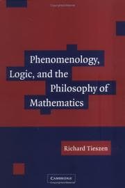 Tapa de Phenomenology, Logic, and the Philosophy of Mathematics