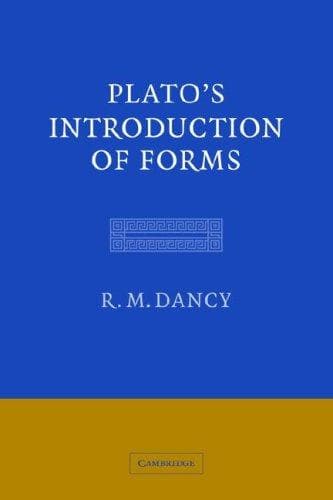 Tapa de Plato's Introduction of Forms