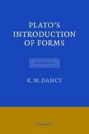 Tapa de Plato's Introduction of Forms