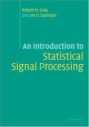 Tapa de An Introduction to Statistical Signal Processing