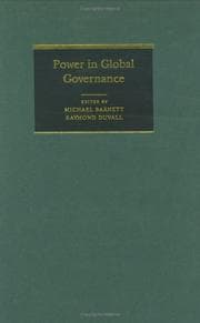 Tapa de Power in Global Governance (Cambridge Studies in International Relations)