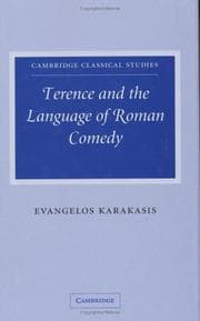 Tapa de Terence and the language of Roman comedy