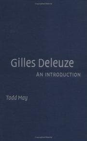 Tapa de Gilles Deleuze