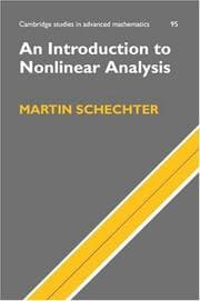 Tapa de An Introduction to Nonlinear Analysis (Cambridge Studies in Advanced Mathematics)