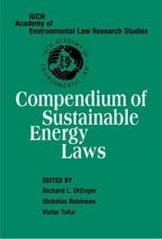 Tapa de Compendium of sustainable energy laws
