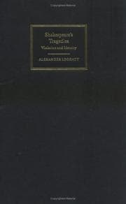 Tapa de Shakespeare's tragedies