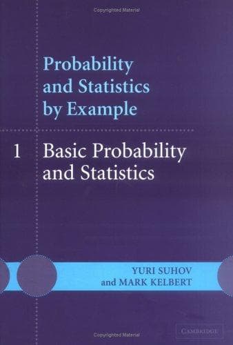 Tapa de Probability and statistics by example