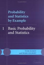 Tapa de Probability and statistics by example