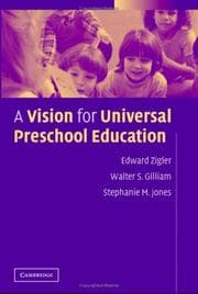 Tapa de A vision for universal preschool education