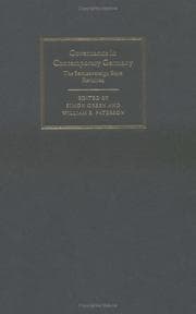 Tapa de Governance in contemporary Germany