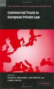 Tapa de Commercial trusts in European private law