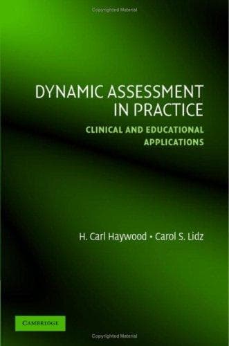 Tapa de Dynamic Assessment in Practice