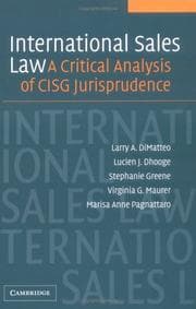 Tapa de International sales law