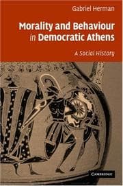 Tapa de Morality and behaviour in democratic Athens