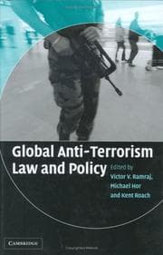 Tapa de Global anti-terrorism law and policy