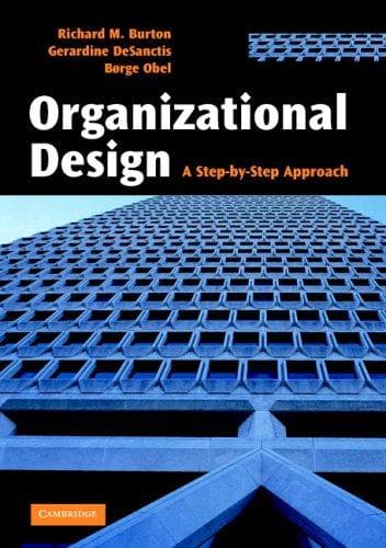 Tapa de Organizational design