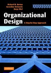 Tapa de Organizational design