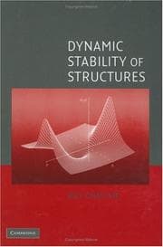 Tapa de Dynamic stability of structures