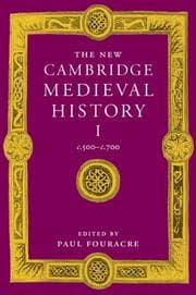 Tapa de New Cambridge Medieval History
