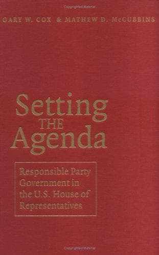 Tapa de Setting the agenda