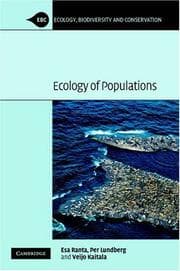 Tapa de Ecology of Populations