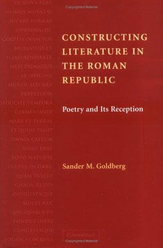 Tapa de Becoming Roman literature