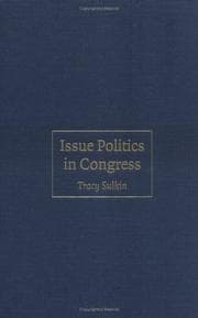 Tapa de Issue politics in Congress