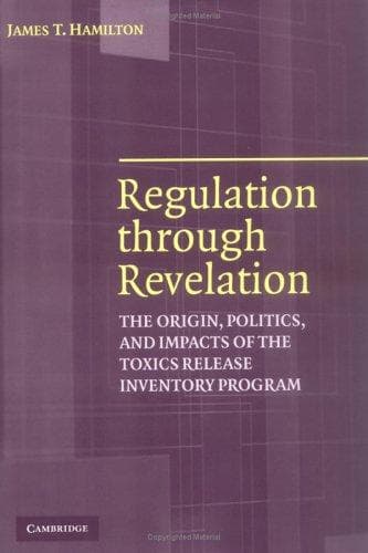 Tapa de Regulation through Revelation