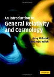 Tapa de Introduction to General Relativity and Cosmology