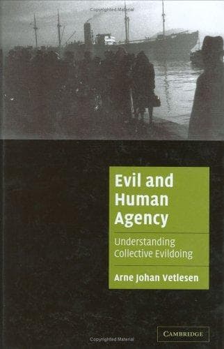 Tapa de Evil and Human Agency
