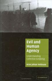 Tapa de Evil and Human Agency