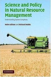 Tapa de Science and policy in natural resource management