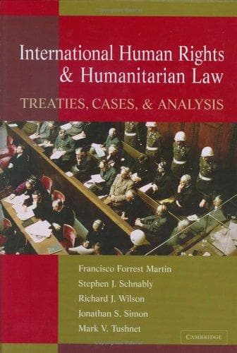 Tapa de International human rights & humanitarian law