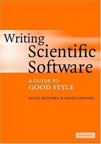 Tapa de Writing Scientific Software