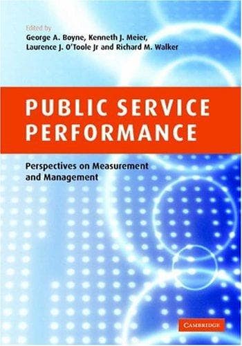 Tapa de Public Service Performance