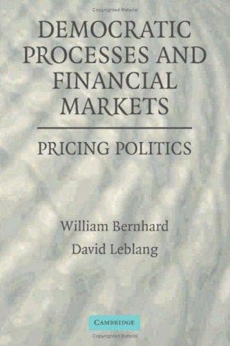 Tapa de Democratic Processes and Financial Markets