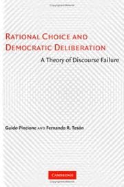 Tapa de Rational choice and democratic deliberation